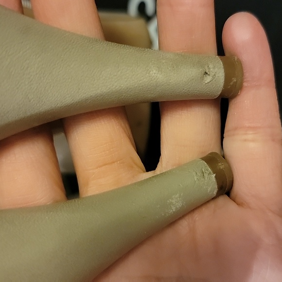 CHANEL light gold/taupe mesh cap toe pumps - Picture 7 of 7